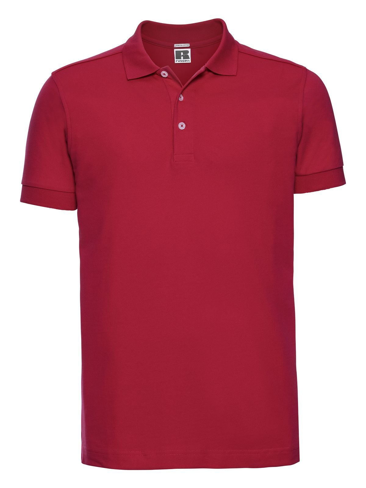 Herren-Stretch-Polohemd - CR - CR – Klassisches Rot
