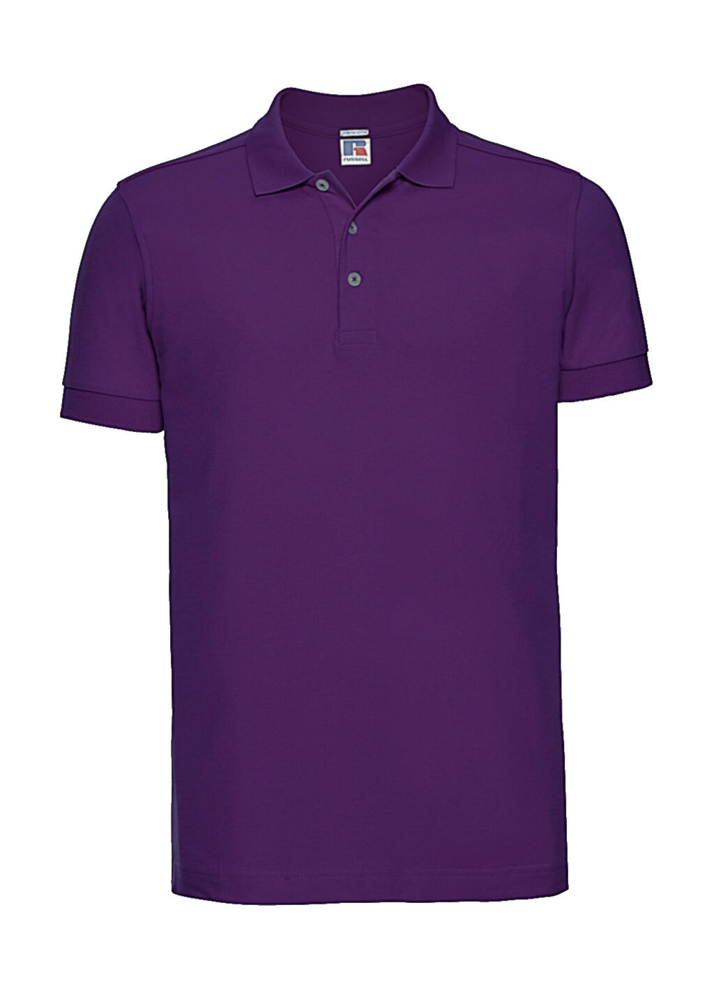 Herren-Stretch-Polohemd - Ultraviolett