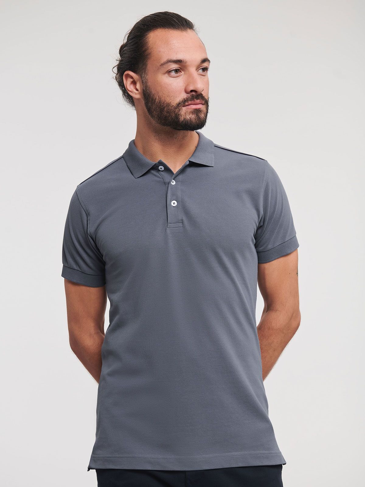 Herren-Stretch-Polohemd
