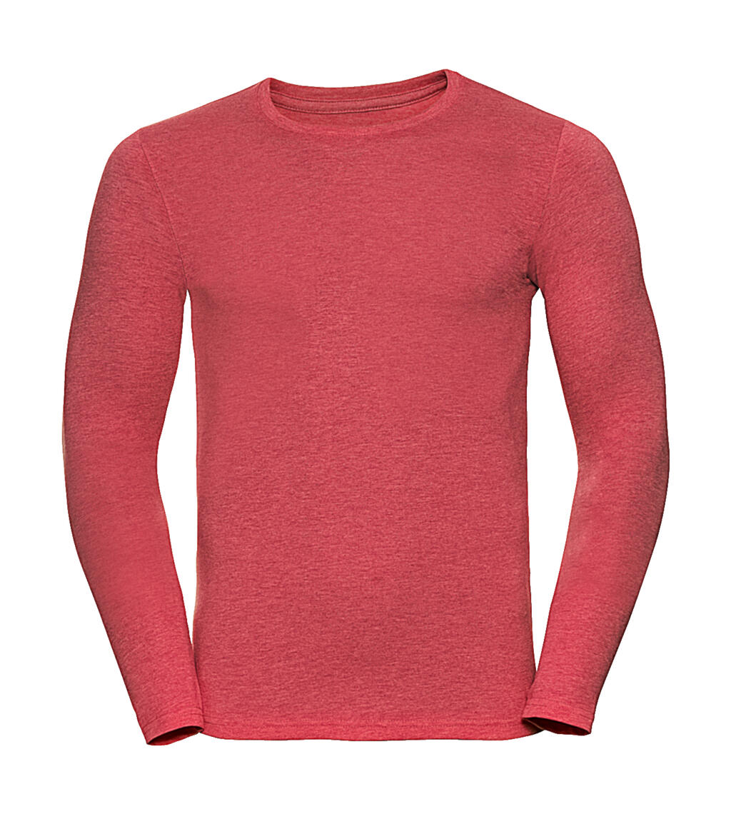 Herren HD Langarm-T-Shirt - Roter Mergel