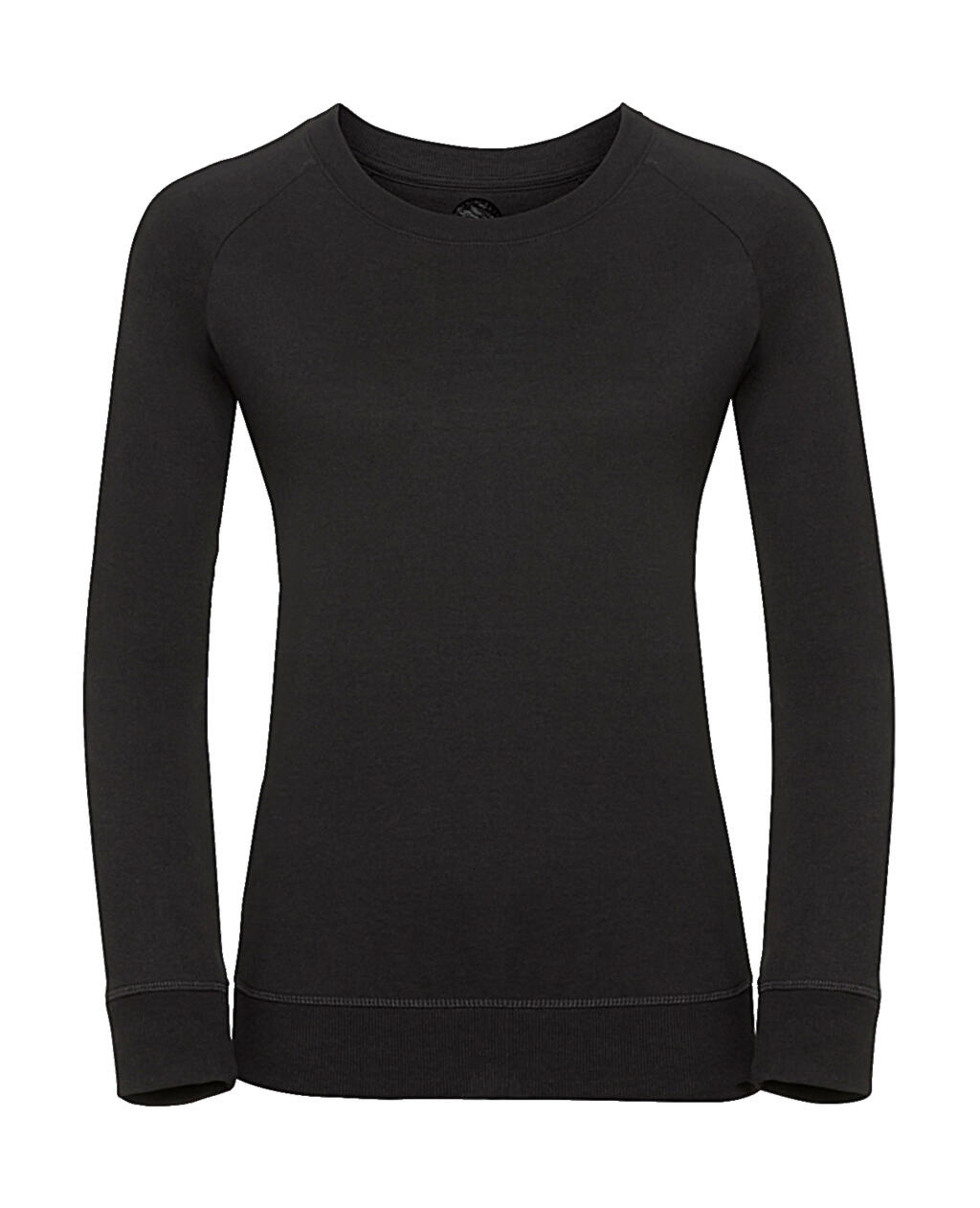 Damen-Raglan-Sweatshirt aus French Terry in HD-Qualität - 36 - Schwarz