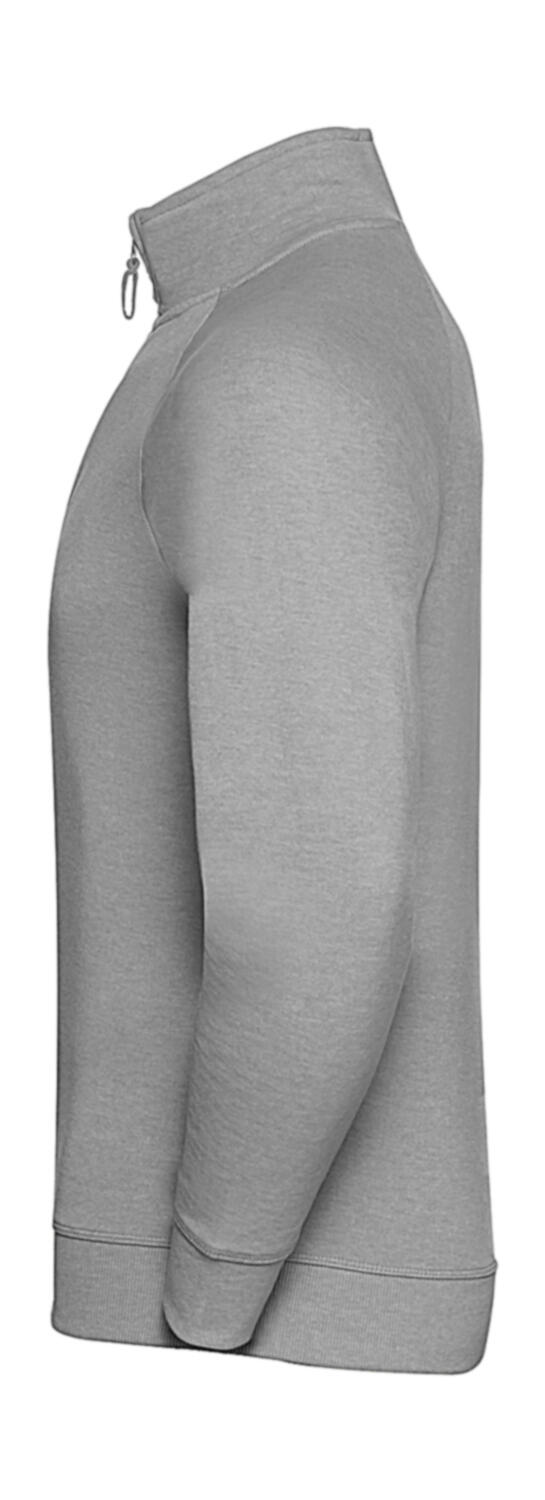 Herren-Sweatshirt aus französischem Frottee mit 1/4-Reißverschluss (HD).