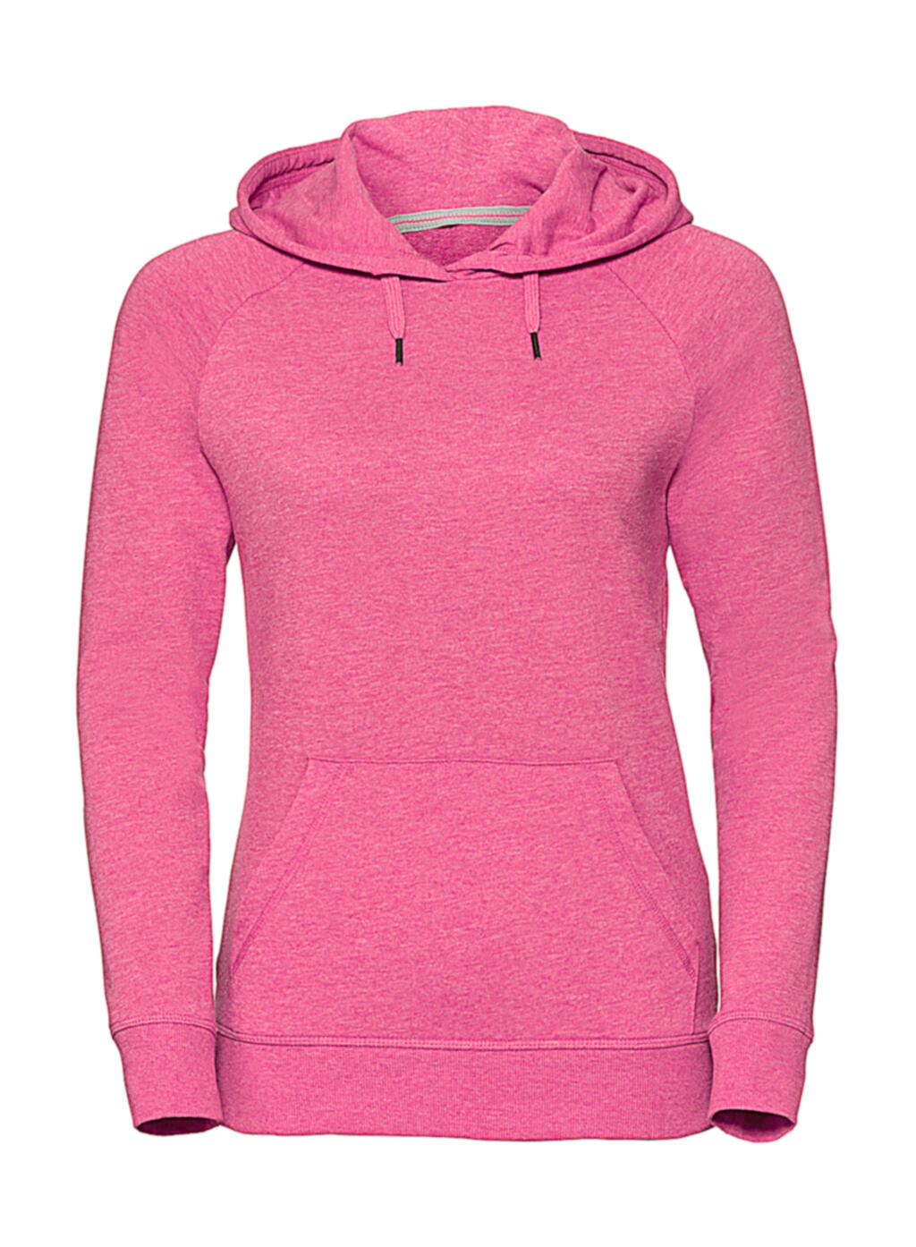 Damen-Hoodie aus französischem HD-Frottee - Rosa Mergel