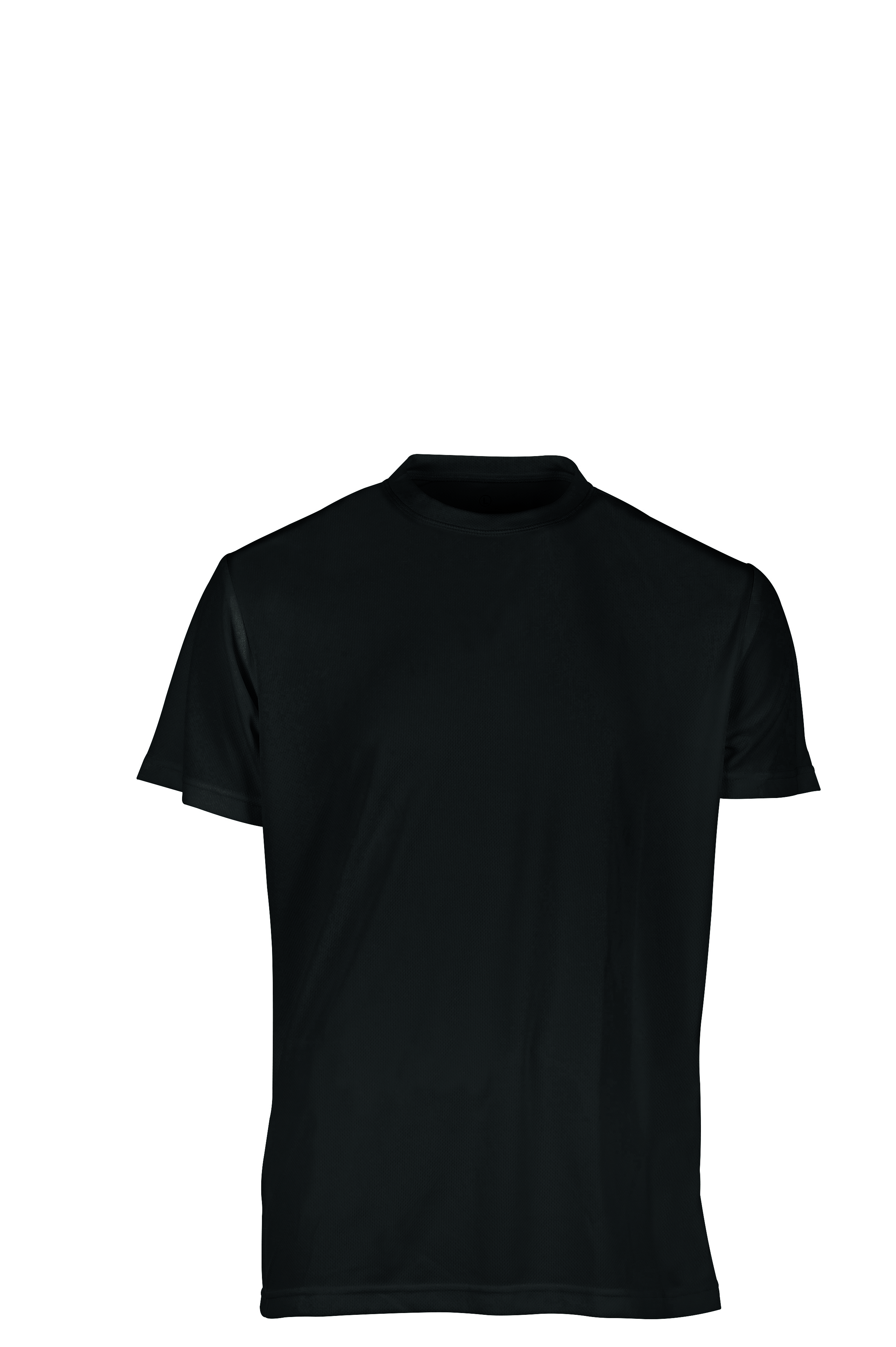 Sportshirt G/CM/C 100% Polyester 130 g/m² Aqua XXS - BK – Schwarz