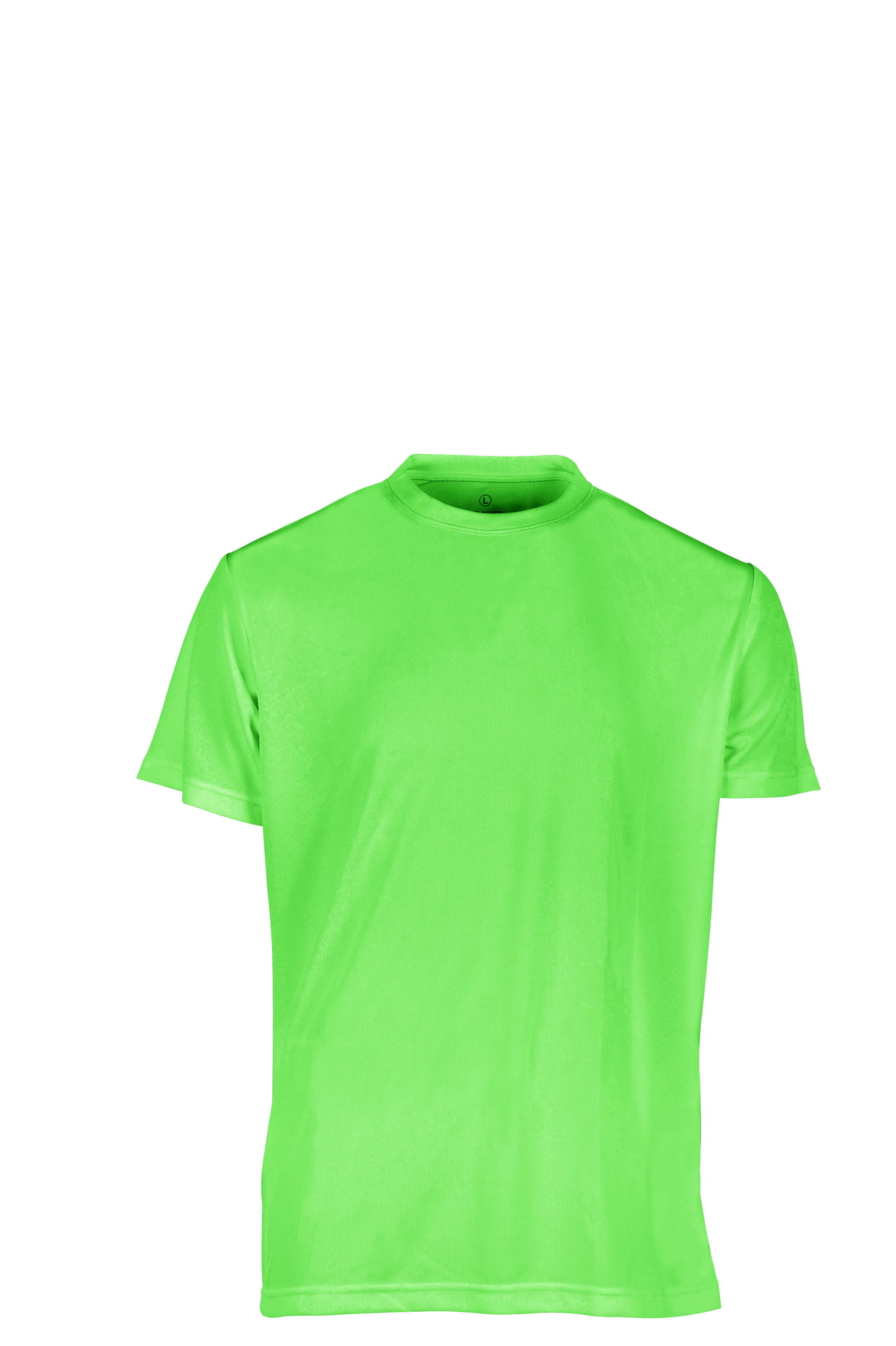 Sportshirt G/CM/C 100% Polyester 130 g/m² Aqua XXS - LI – Limette