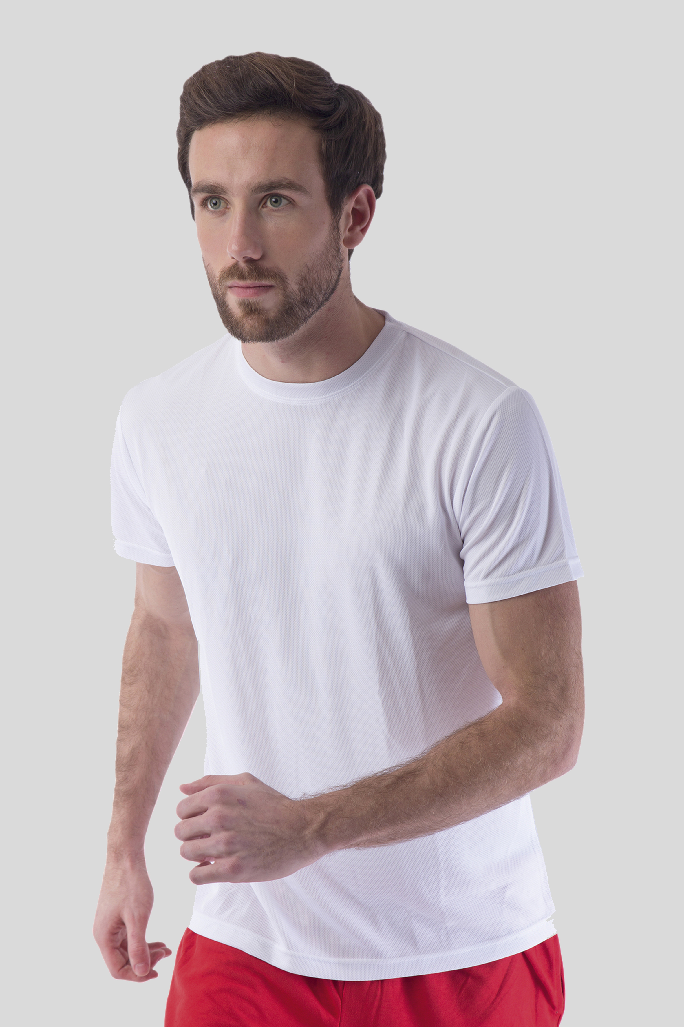 Sportshirt G/CM/C 100% Pol. 130 g/m² Aqua XXS