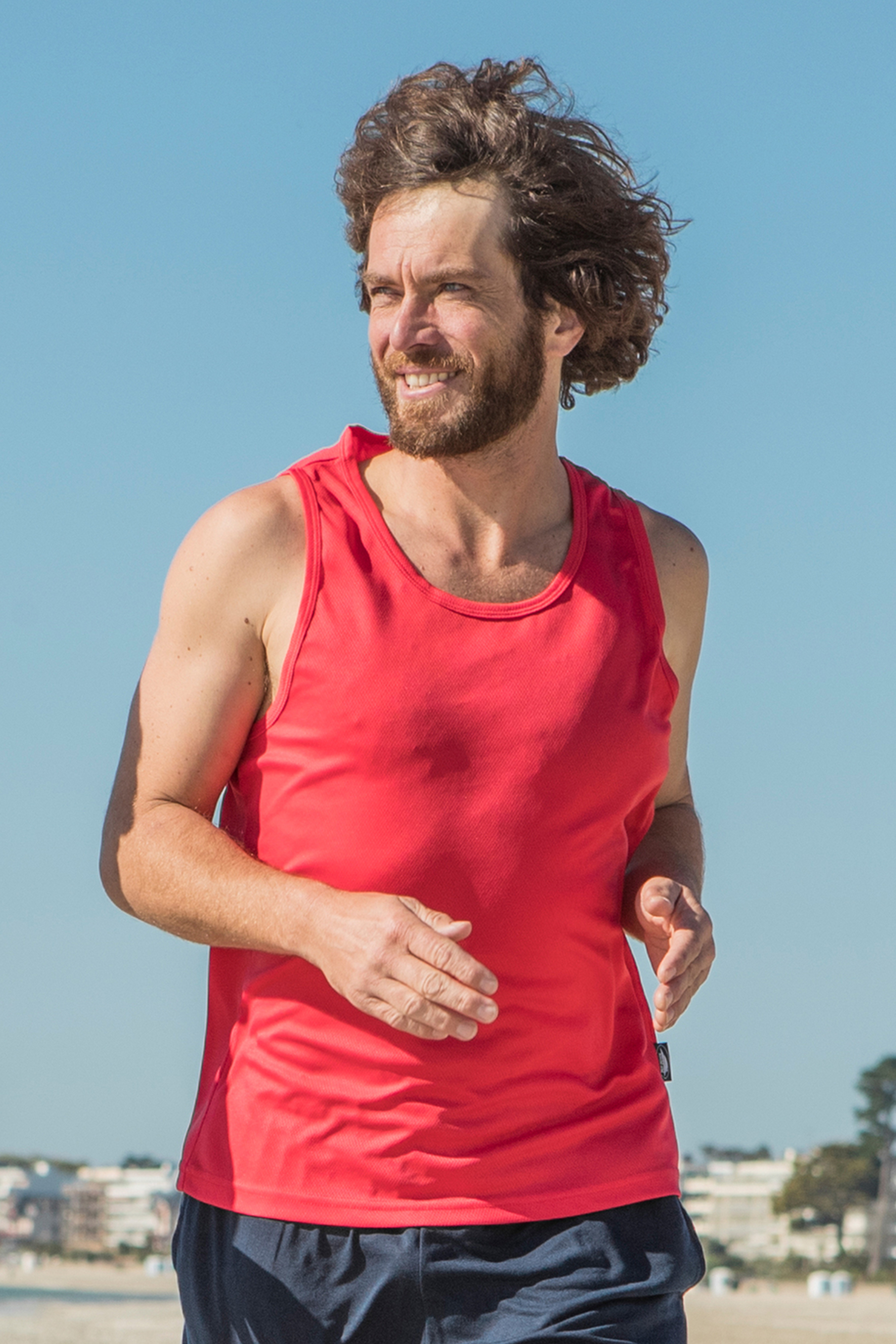 Firstop Sportweste G/C 100% Pol. 140 g/m² Atoll S