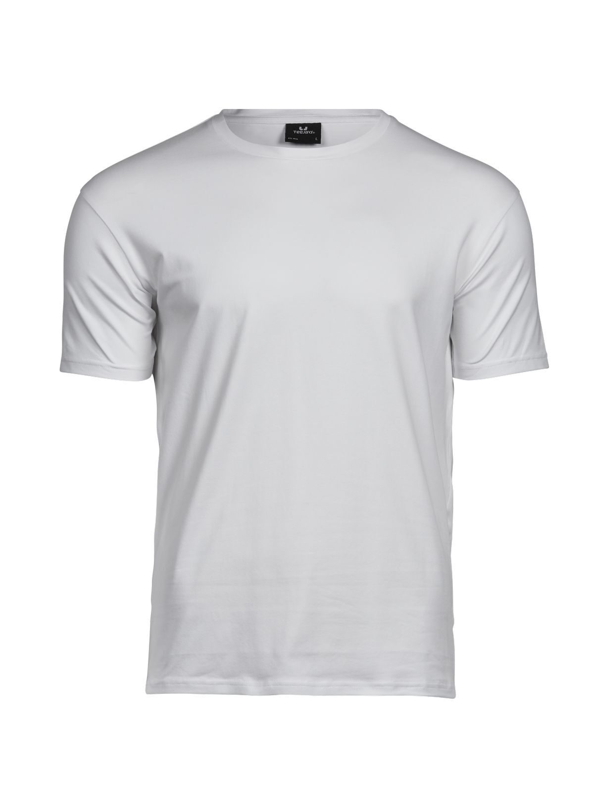 Stretch-T-Shirt - WHT - Weiß
