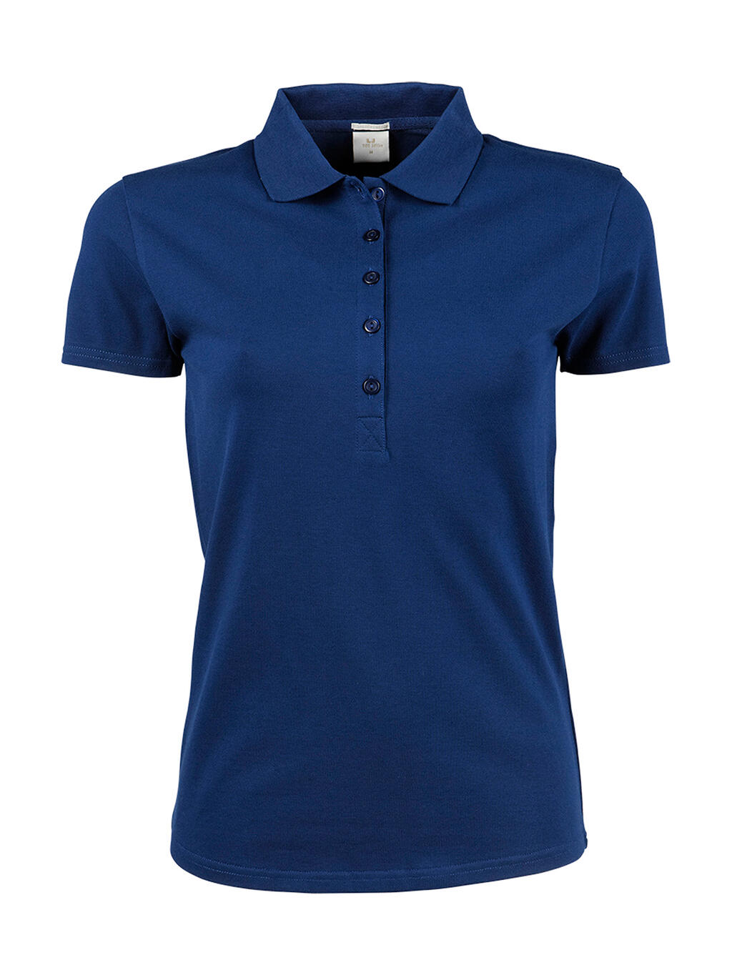 Luxuriöses Stretch-Polohemd für Damen - 318 - Indigo