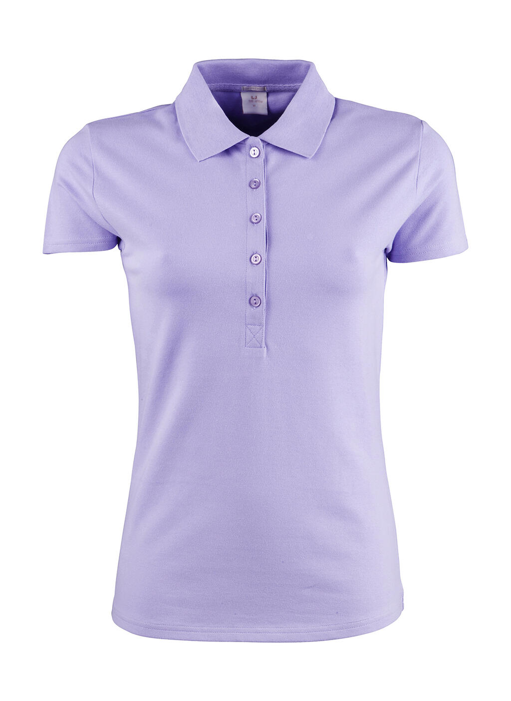 Luxuriöses Stretch-Polohemd für Damen - Lavendel