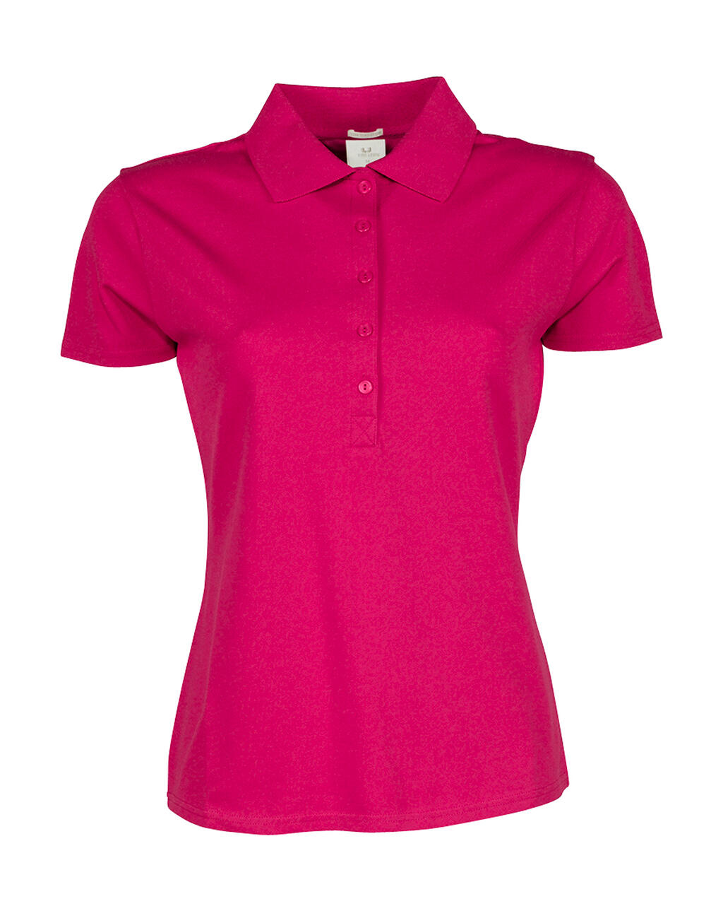 Luxuriöses Stretch-Polohemd für Damen - 009 - 009 – Knallpink