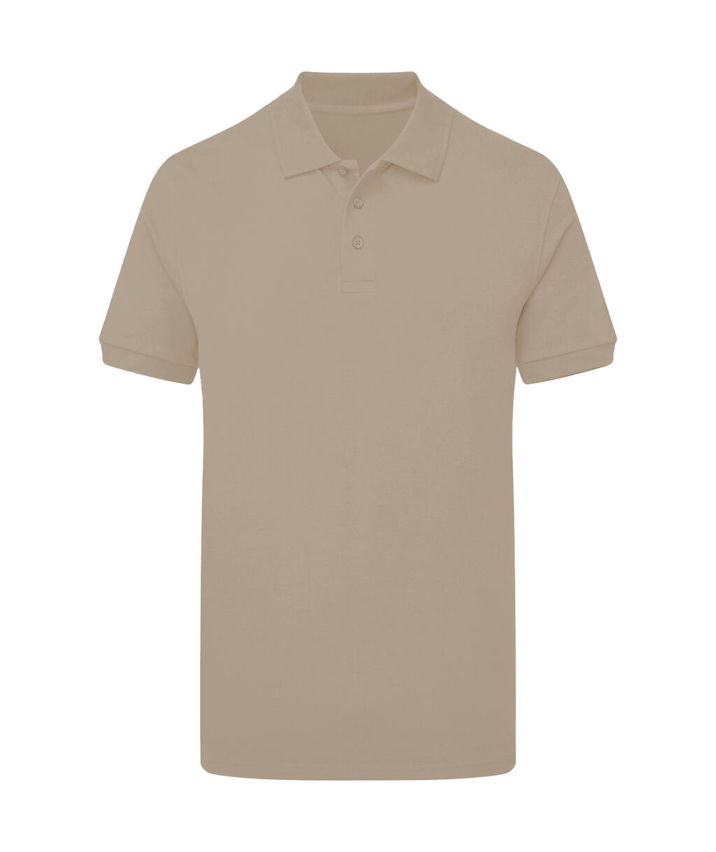 Stretch-Poloshirt für Herren ohne Markenetikett - Pastel Macchiato