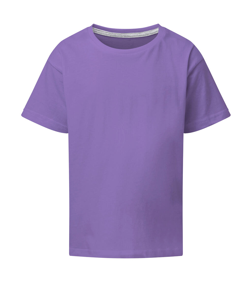 Signature Kinder-T-Shirt ohne Etikett - 348 - ASTER PURPLE