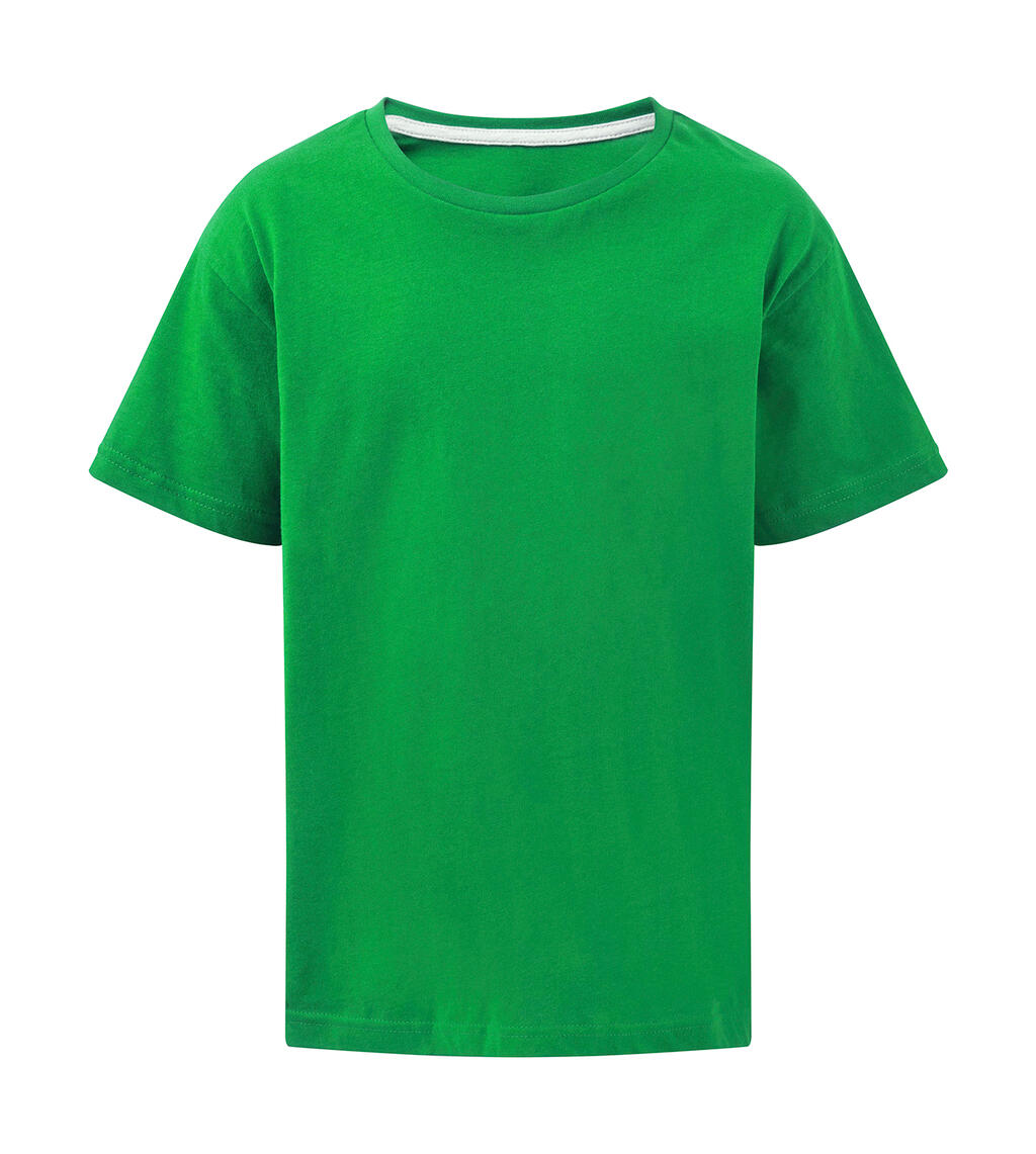 Signature Kinder-T-Shirt ohne Etikett - Kelly Green