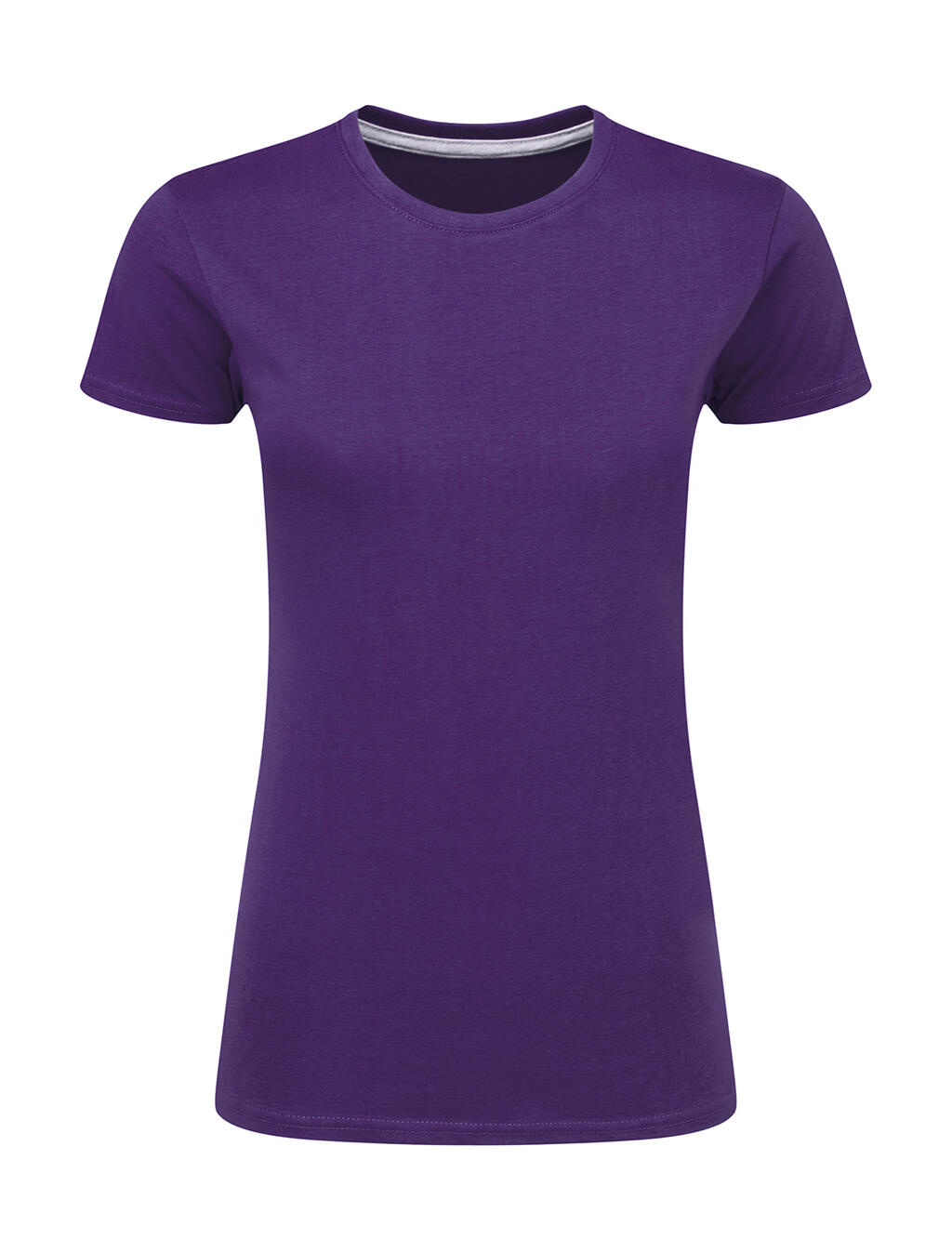 Damen-T-Shirt mit Markenlogo (ohne Etikett) - Lila