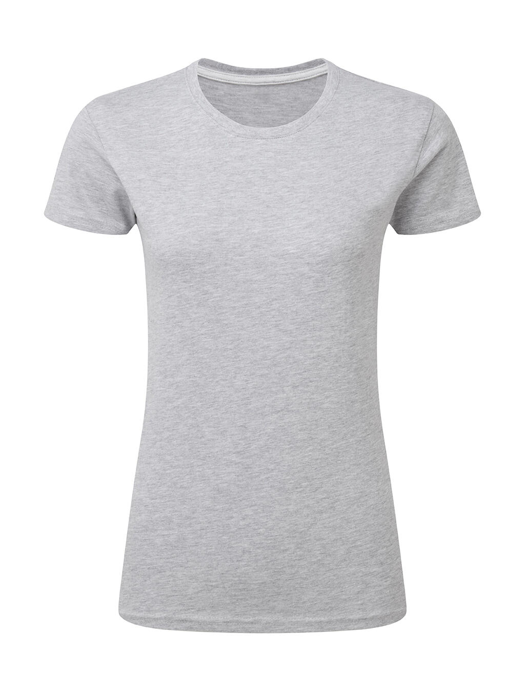 Damen-T-Shirt mit Markenlogo (ohne Etikett) - LIGHT OXFORD