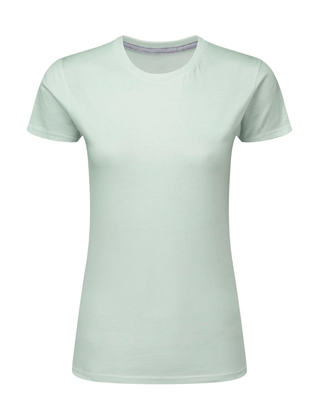 Damen-T-Shirt mit Markenlogo (ohne Etikett) - 118 - MERCURY GREY