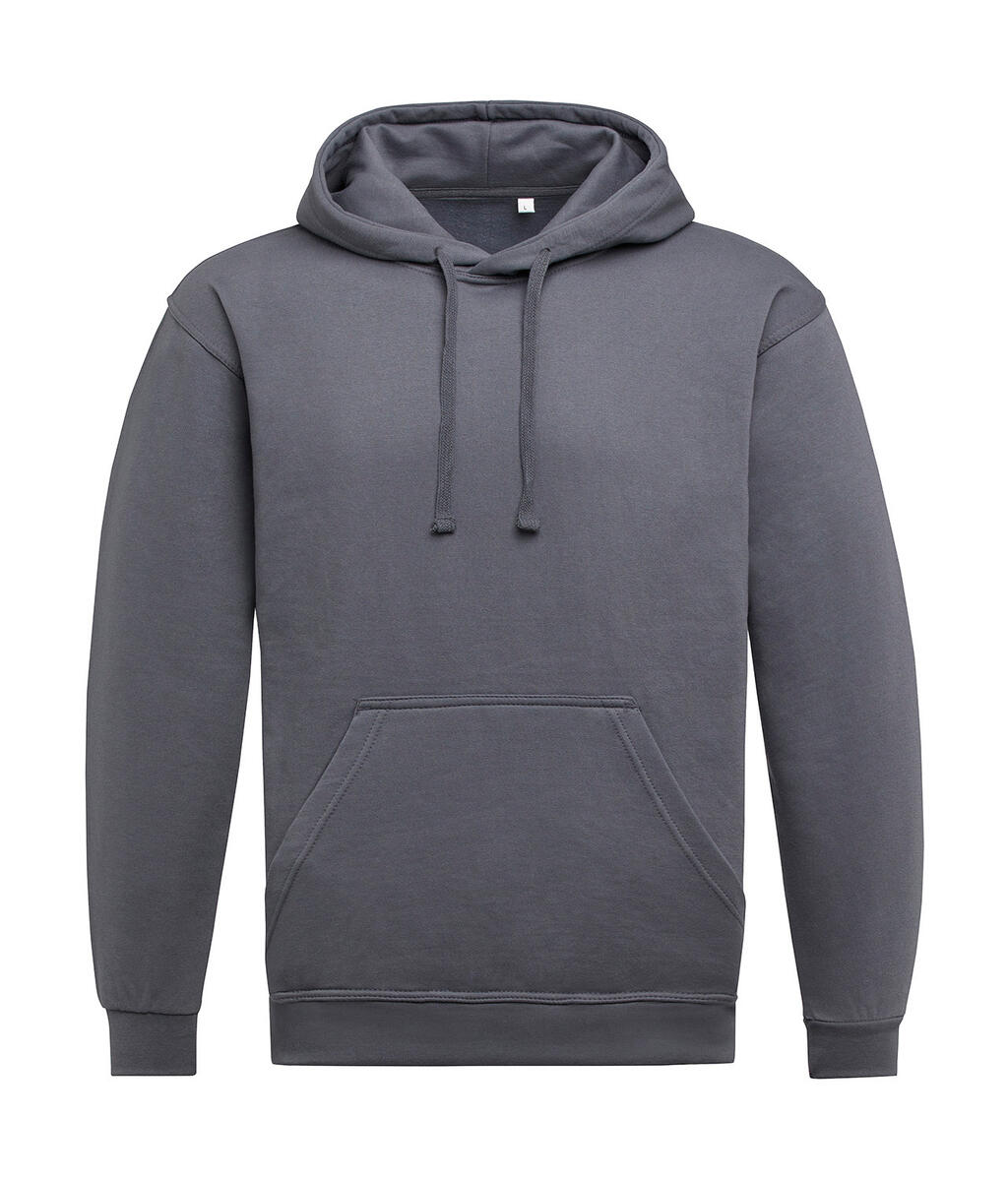 Unisex-Kapuzenpullover - 130 - Dunkelgrau