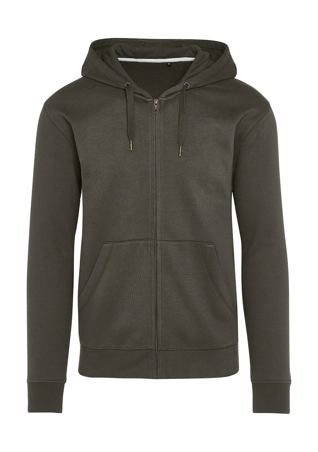 Signature Tagless Zip-Up Hoodie - Dunkelgrau