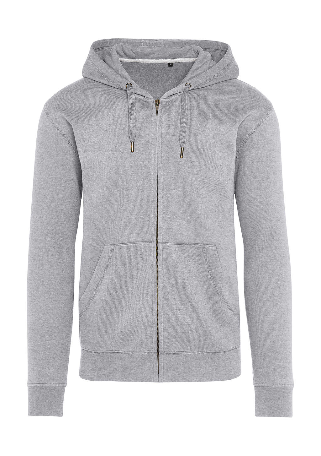 Signature Tagless Zip-Up Hoodie - LIGHT OXFORD