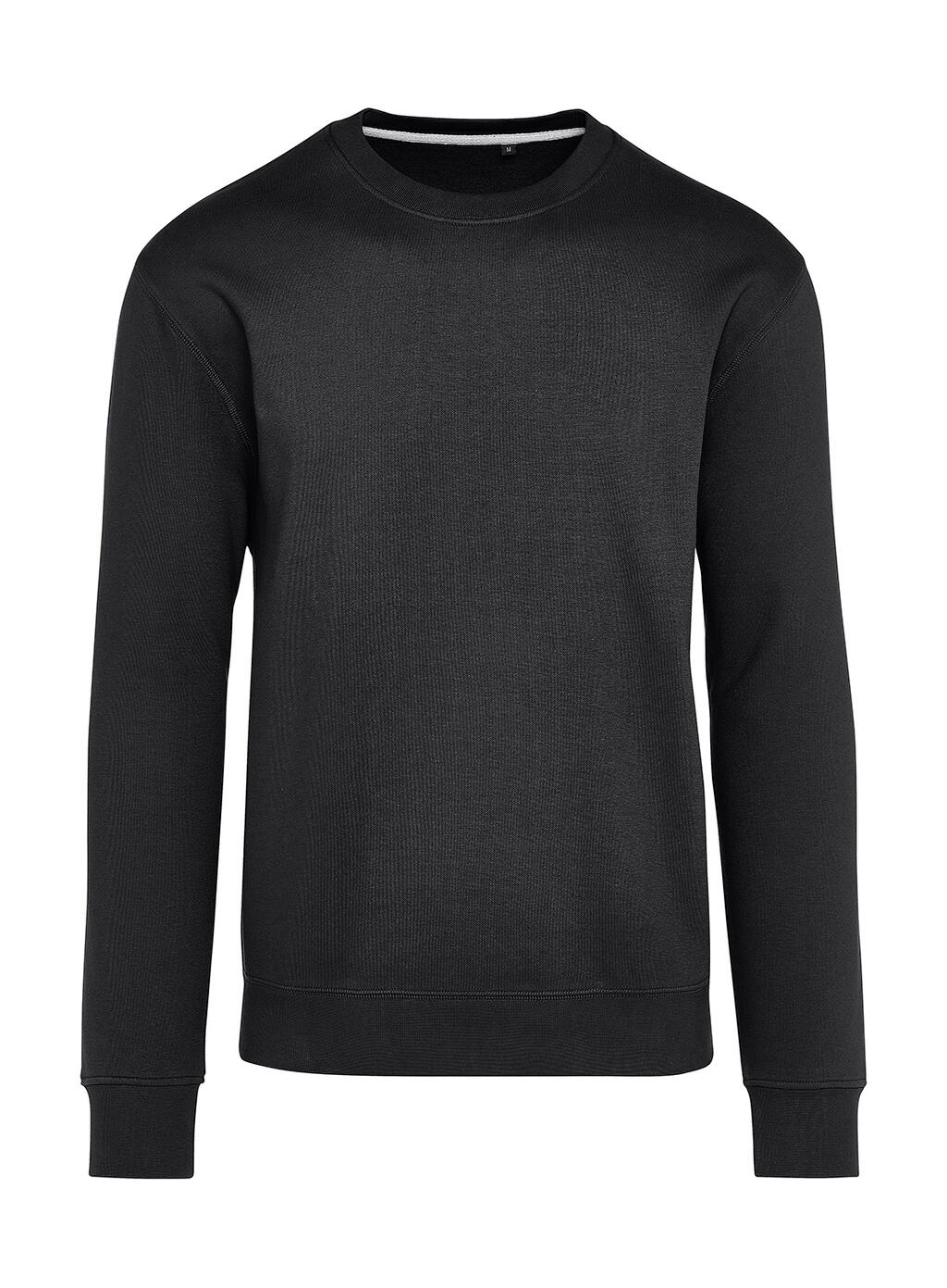 Signature Tagless Crewneck Sweatshirt - 104 - DUNKELSCHWARZ