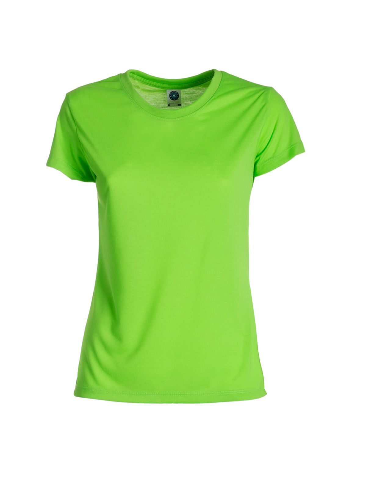 Damen-Performance-T-Shirt - 77 – Fluoreszierendes Grün