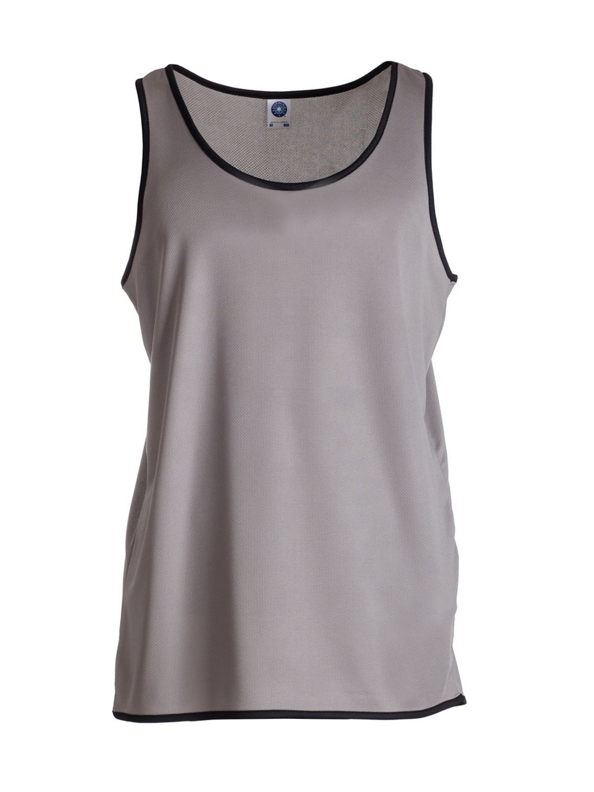 Damen-Sportweste mit Kontrastfarben - Schwarz