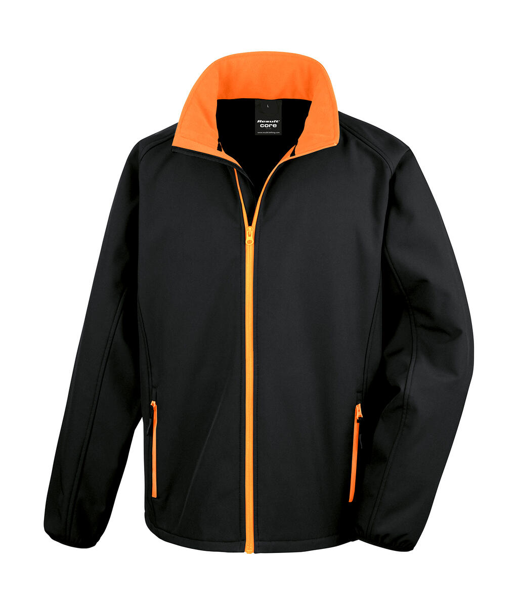 Bedruckbare Softshelljacke - 178 - Orange