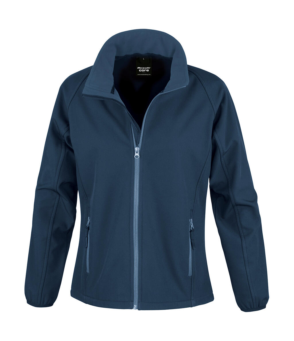Bedruckbare Softshelljacke für Damen - 248 - MARINE-NAVY