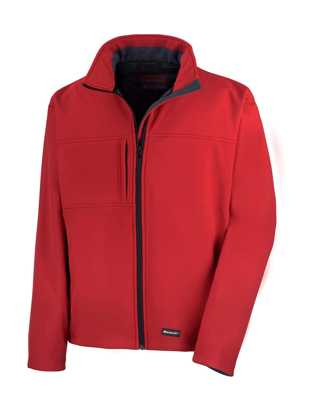 Klassische Softshell-Jacke - 400 - Rot