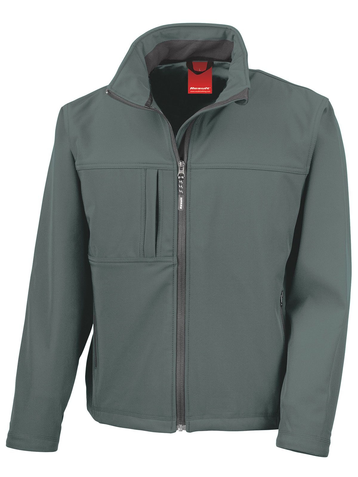 Klassische Softshell-Jacke - 127 - Grau