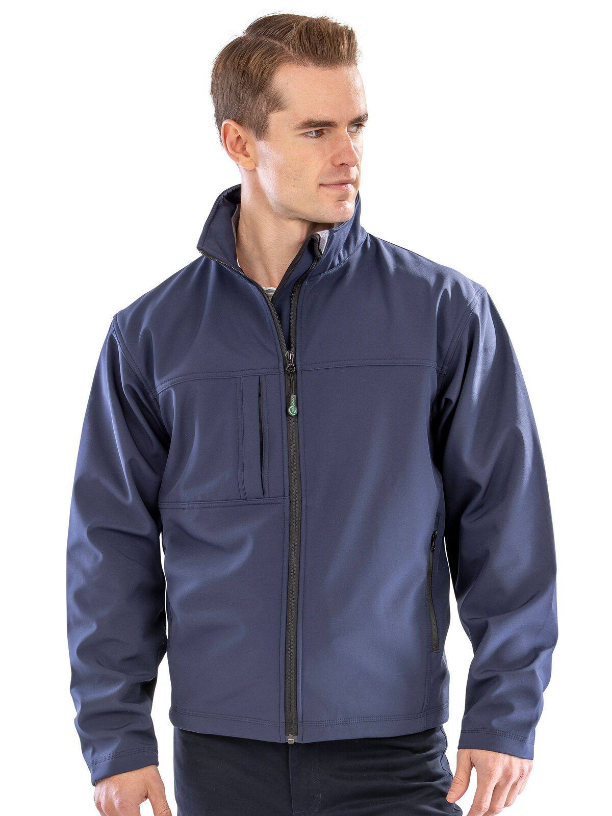 Klassische Softshell-Jacke