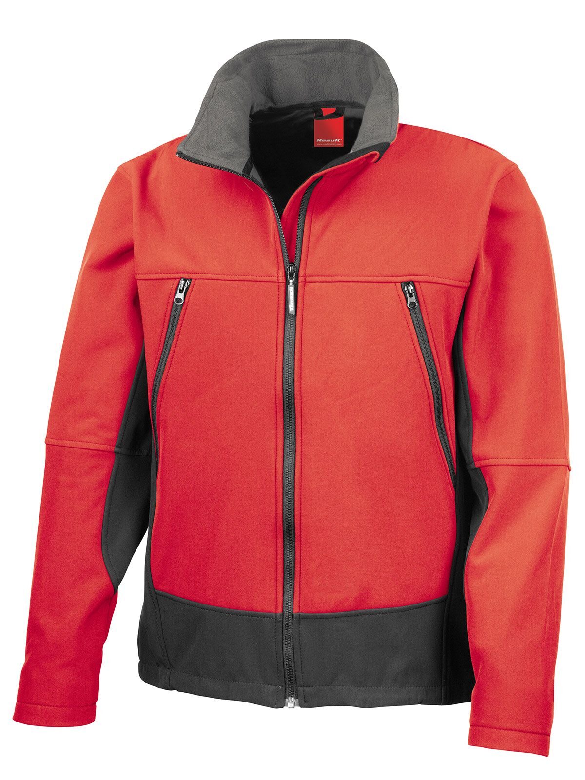 Softshelljacke für Aktivitäten - Rot/Schwarz