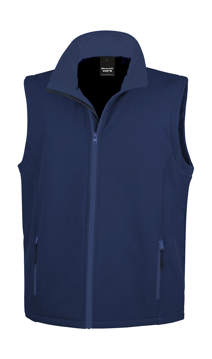 Bedruckbare Softshell-Weste - 248 - Navy