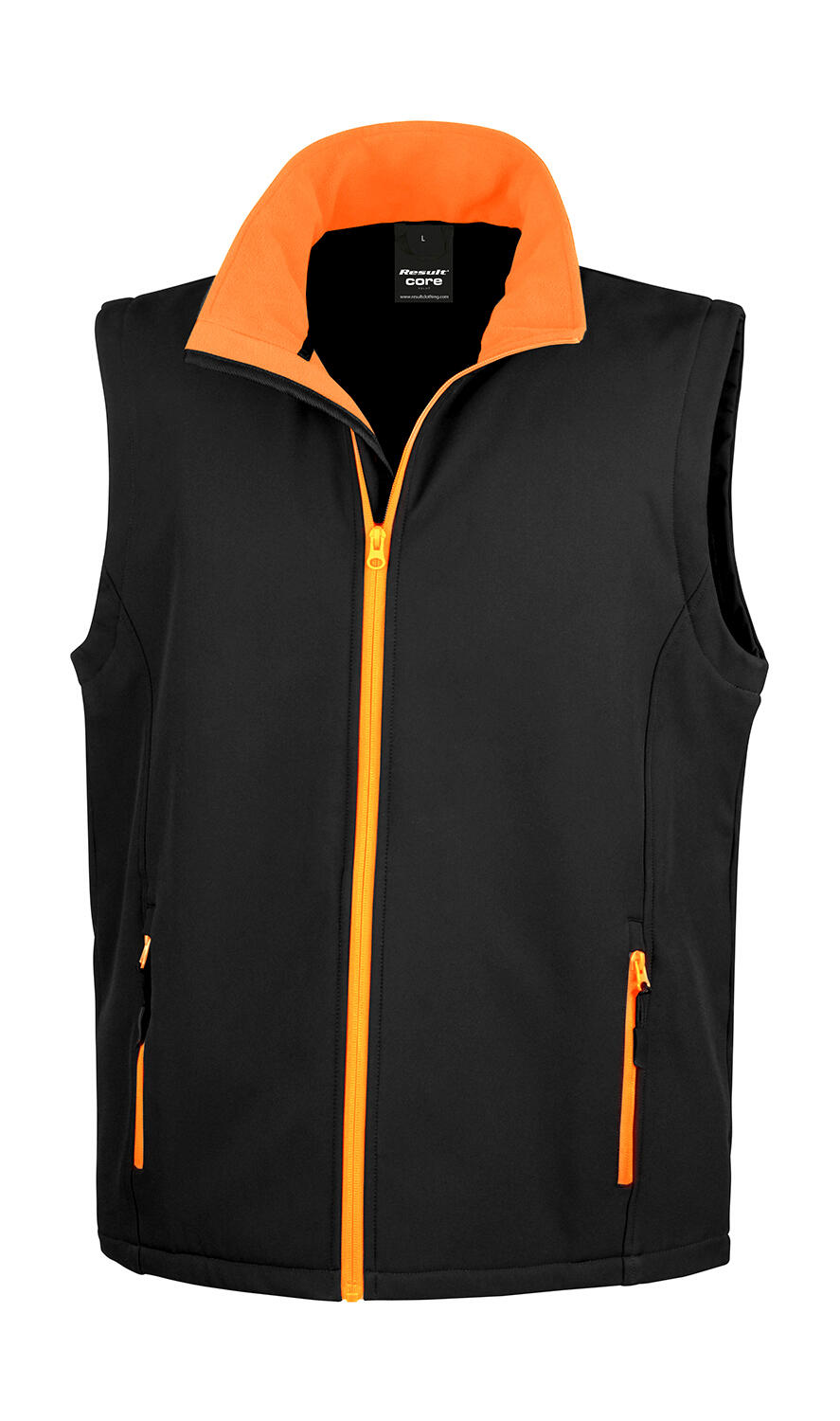 Bedruckbare Softshell-Weste - 178 - Orange
