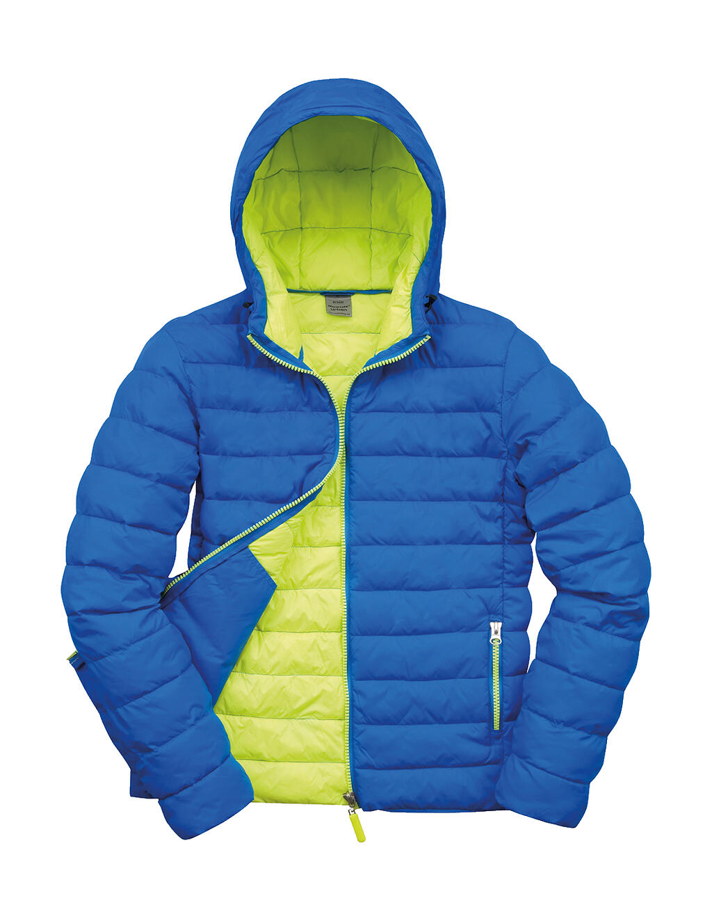 Snow Bird Kapuzenjacke - 358 - Ocean Blue-Lime Punch