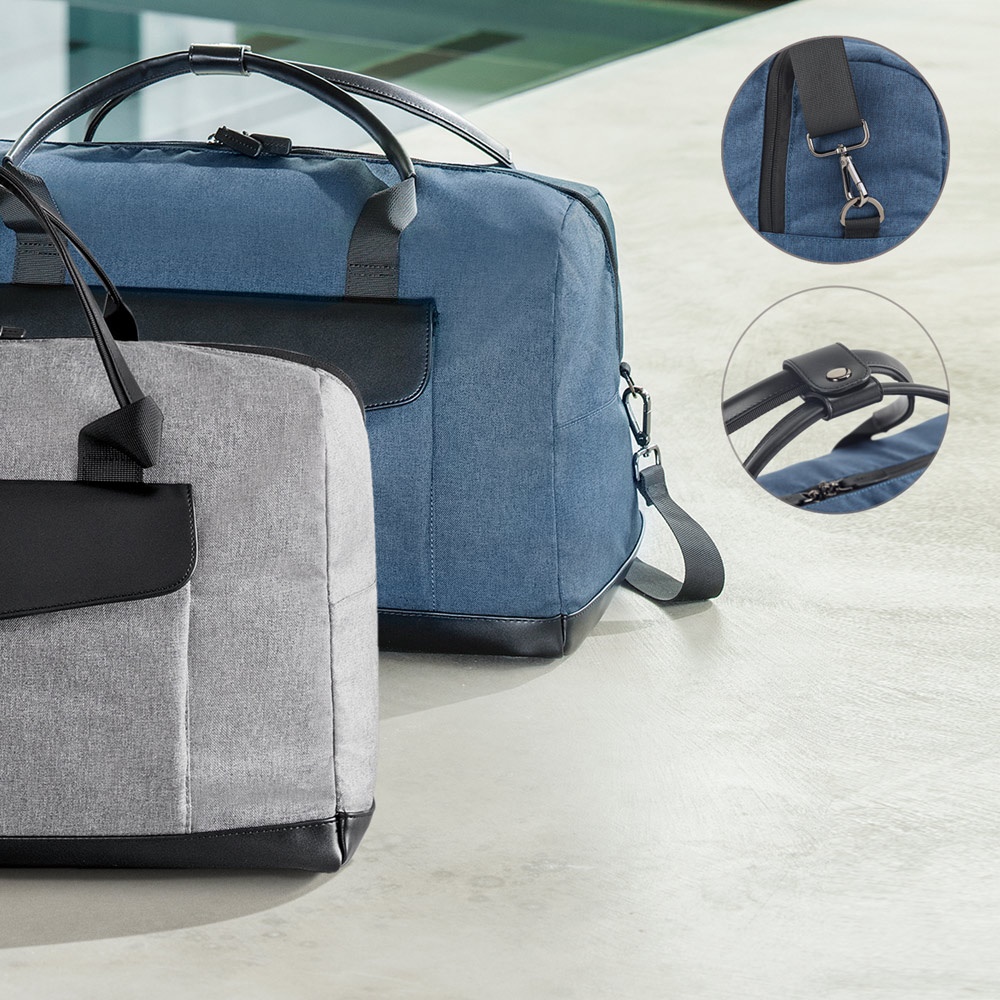 Reisetasche. Reisetasche aus Twill-Polyester und PU.