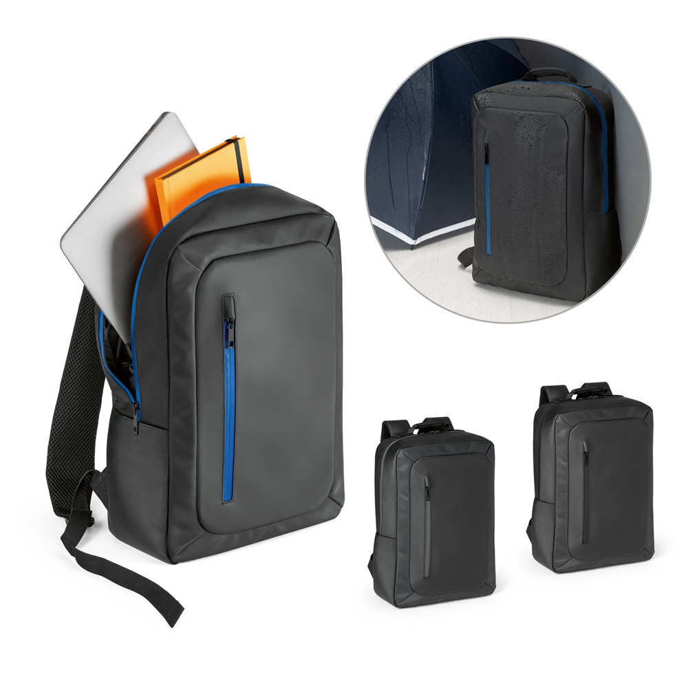 OSASCO. 15-Zoll-Laptop-Rucksack aus hochdichtem, recyceltem 600D-Polyester