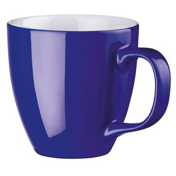 PANTHONY. 450 ml hydroglasierter Porzellanbecher. - 114 - Königsblau