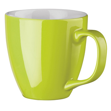 PANTHONY. 450 ml hydroglasierter Porzellanbecher. - 139 - Kalk