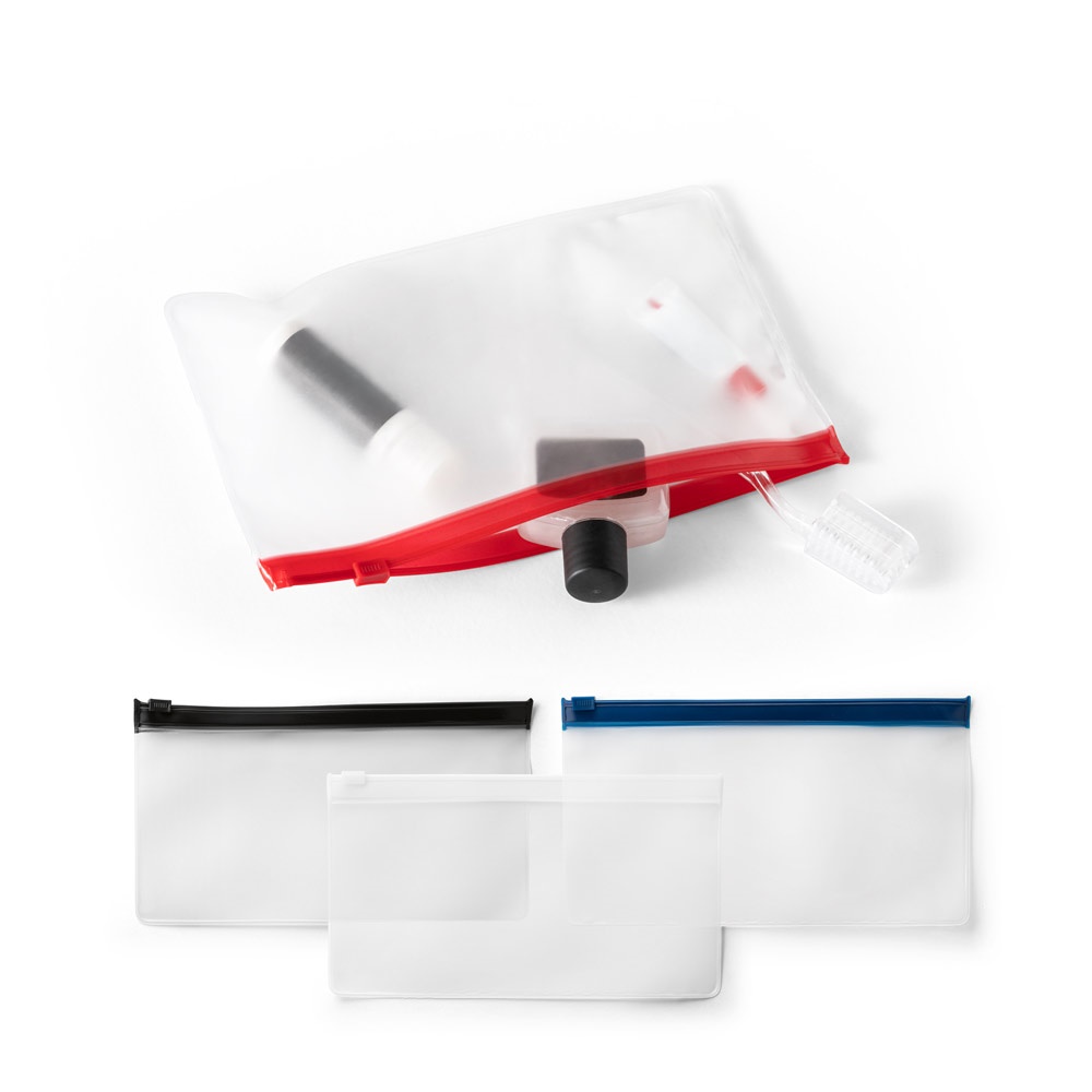 INGRID. Mehrzweck-EVA-Tasche mit farbigem Schiebeverschluss.