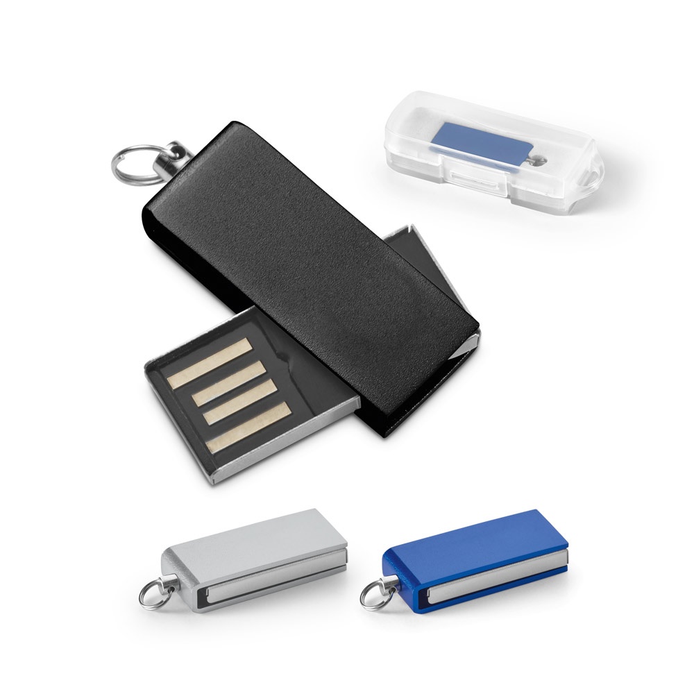 SIMON 8 GB. 8 GB Mini-USB-Stick aus Aluminium.