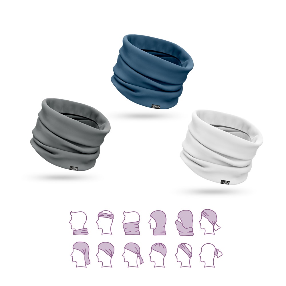 KOLKATA. Mehrzweck-Bandana aus recyceltem Polyester (100 % rPET) (120 g/m²)