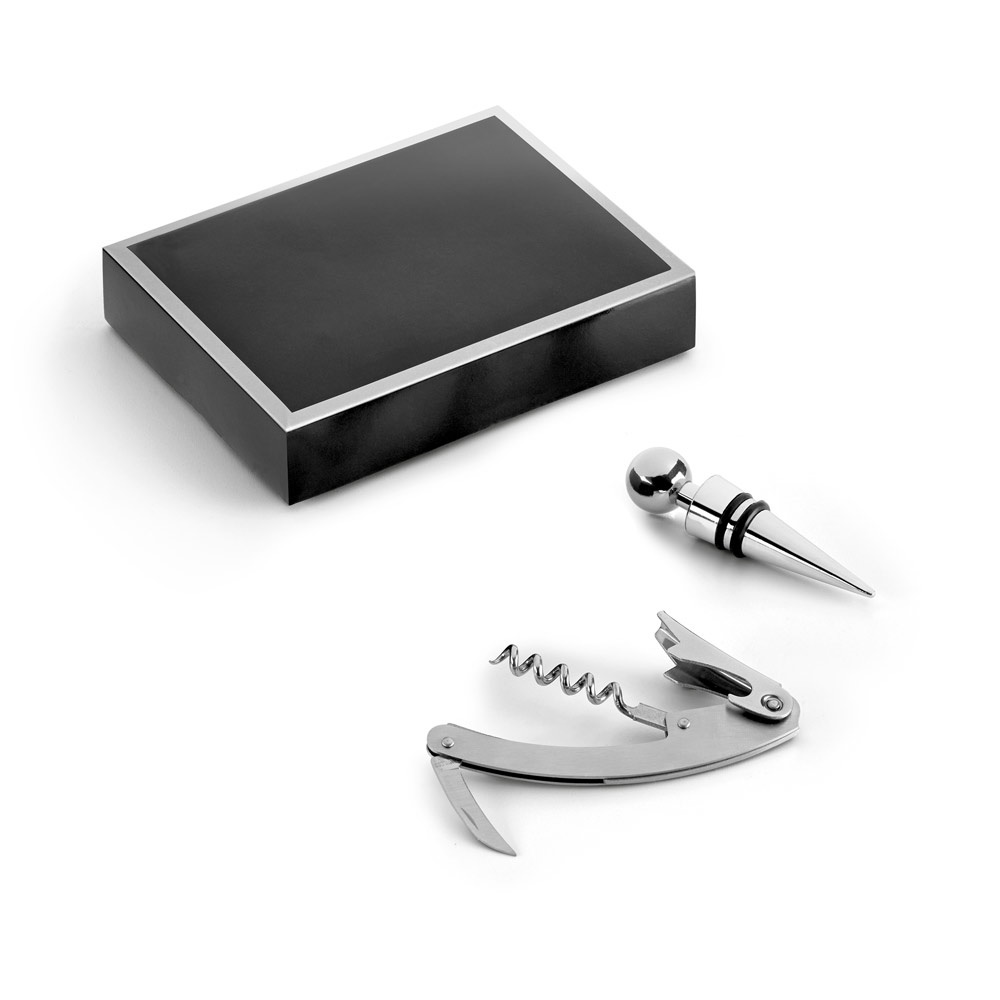 FASS. Weinset aus Zink und Edelstahl