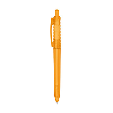 HYDRA. Kugelschreiber aus recyceltem Polyester (100 % rPET) - 128 - Orange