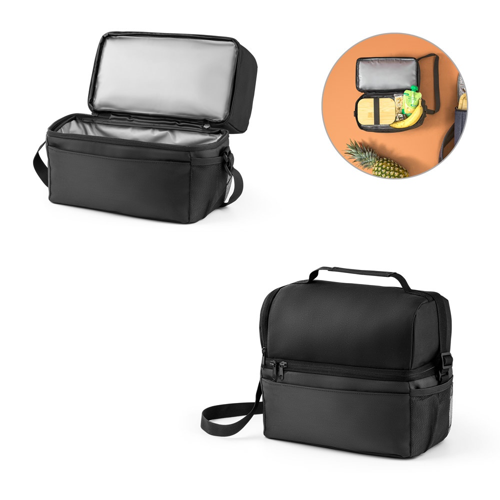 ZIPPERS KÜHLTASCHE. 8,5L Kühltasche aus 300D und 840D Jacquard-Gewebe.
