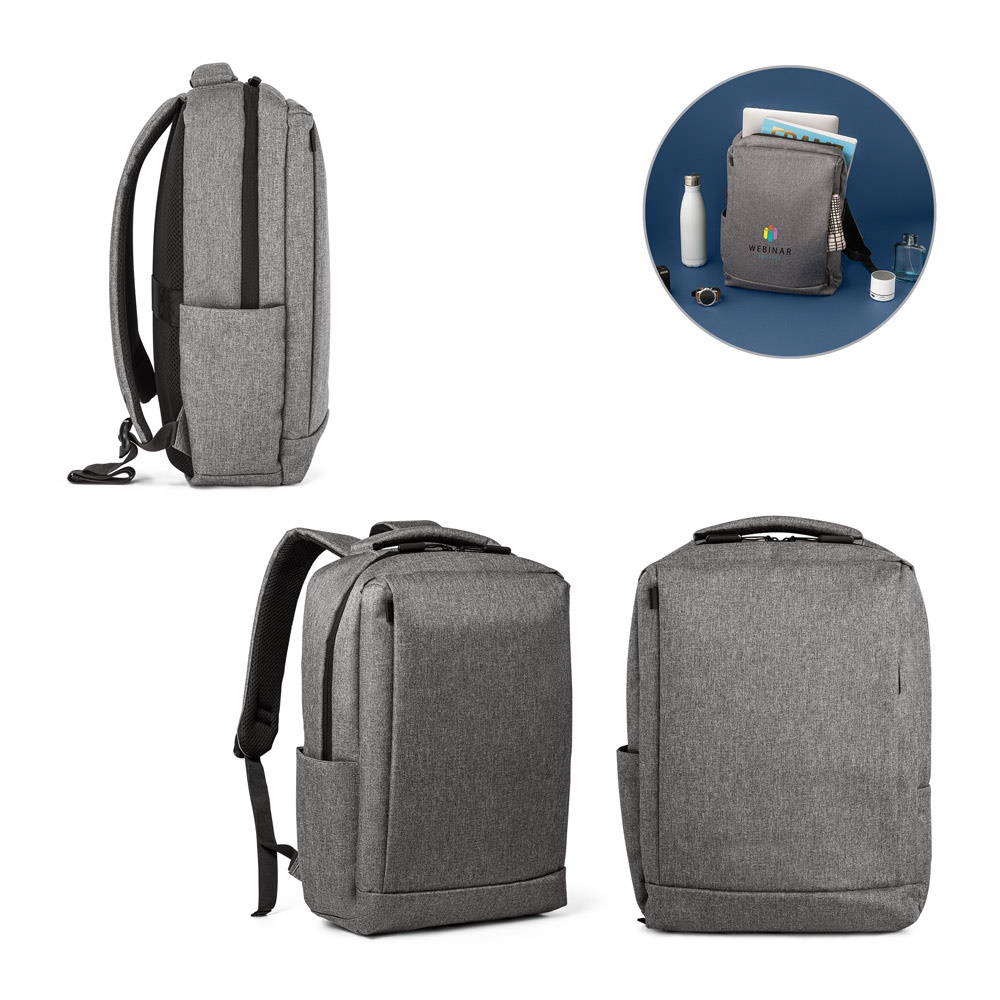 BOLOGNA. 15,6"-Laptop-Rucksack aus 300D-Polyester