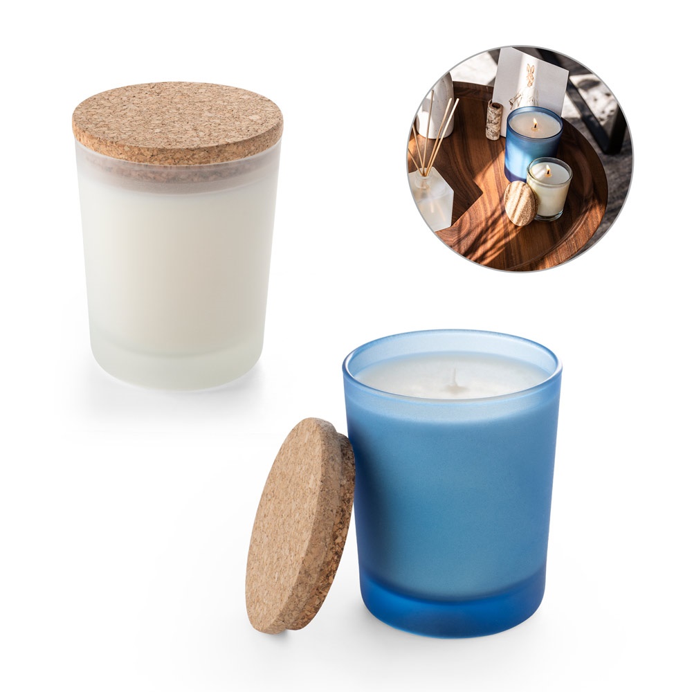 DUVAL. Duftkerze im Glas mit Korkverschluss, 180 g.