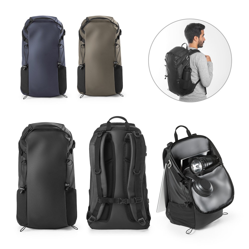 ALASCA. Wanderrucksack mit wasserdichter Beschichtung.