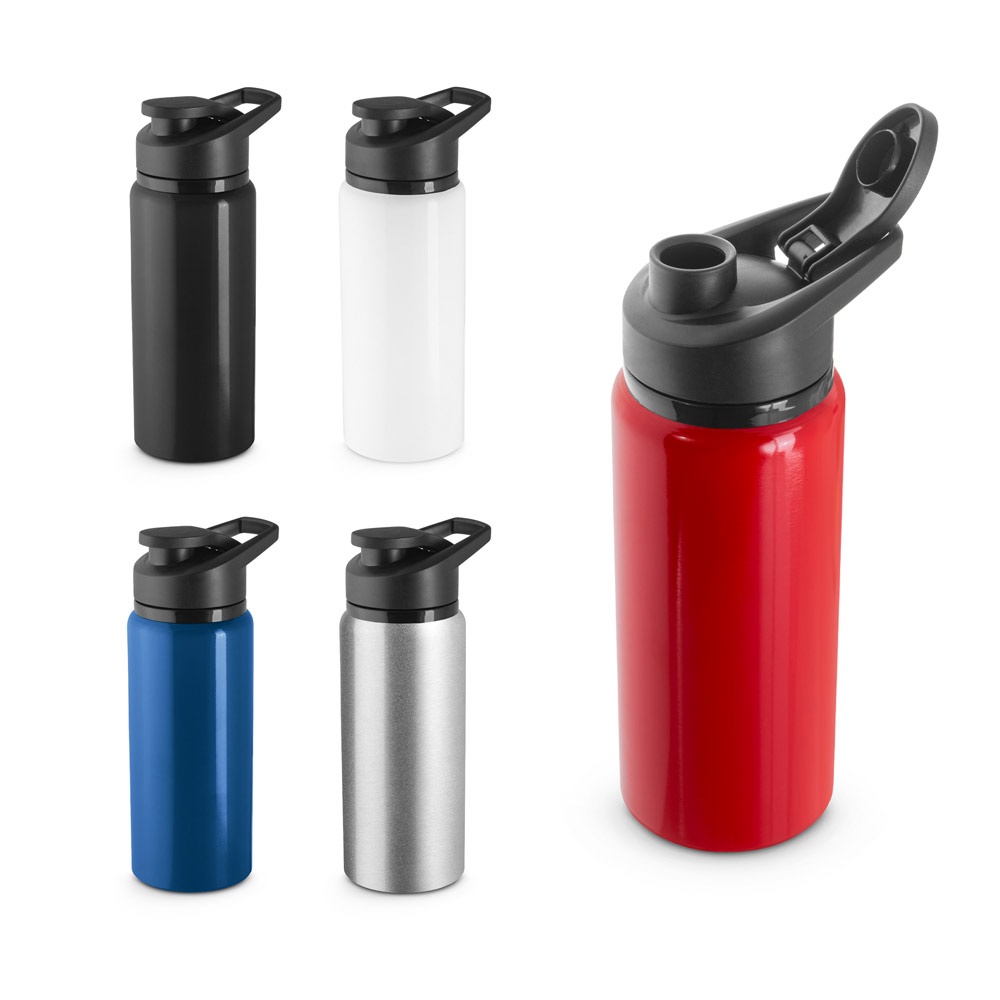 SHAWN. 660 ml Sport-Trinkflasche aus 100 % recyceltem Aluminium